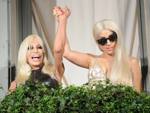 Donatella Is So Fab, Says Lady Gaga