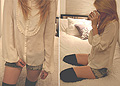 Reflection internal ,  3.1 phillip lim blouse, Weeken, Lf shorts and socks, Weeken, Jade Elise, United States