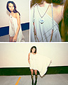LSD  - Tank dress, Weeken, Necklace, Weeken, Sheer knee socks, American Apparel, Lita platform, Weeken, Crystal Yeoms, Canada