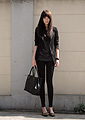 Black ,  leggings, Zara, Nin M, China