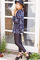 New lands - Miss selfridge kimono, Weeken, Topshop hat, Topshop, Disco pants, Weeken, Platform shoes, Zara, Lily Melrose, France