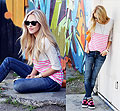 WILD FOR NEON - Top, Gap, Jeans, Weeken, Shoes, Vans, Shea Marie, United States