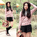 Preppy in pink - Sweaters, Weeken, Shorts, Weeken, BAGS, Weeken, Yuki Lo, Hong Kong