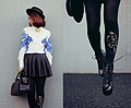 Amazing embroidery shirt & tights - Boots, Weeken, Tigths, Weeken, Bags, Weeken, Shirts, Weeken, Skirts, Weeken, Shan Shan, Japan