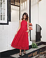 RED LACE - Dress, Weeken, Bag, Weeken, Flats, Weeken, Amelyn B, Singapore