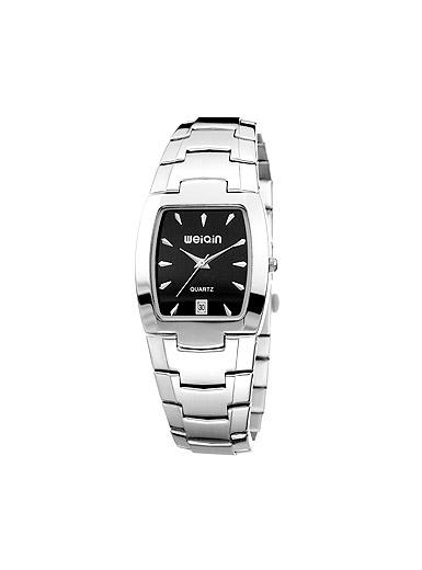 Commercial stainless steel bracelet watch