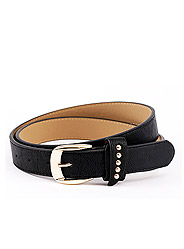 Cool fashion wild thin leather belt