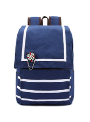 The new Navy style trend schoolbag travel bag