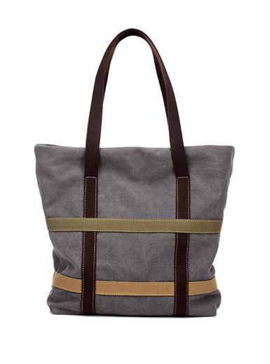 The new Tott fashion simple canvas ladies shoulder bag