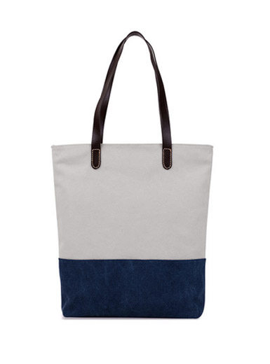 The new leisure canvas shoulder Tote handbag