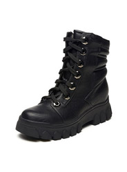 Daphne casual shoes fashion tide round head with a loose bottom Martin boots