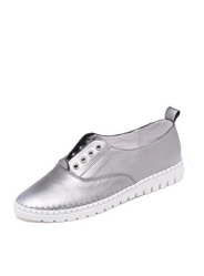 Daphne new flat leather with flat shoes in the mouth of casual shoes
