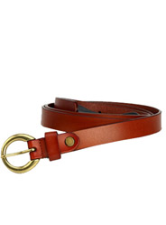 Round buckle fashion decorative leather skirt belts