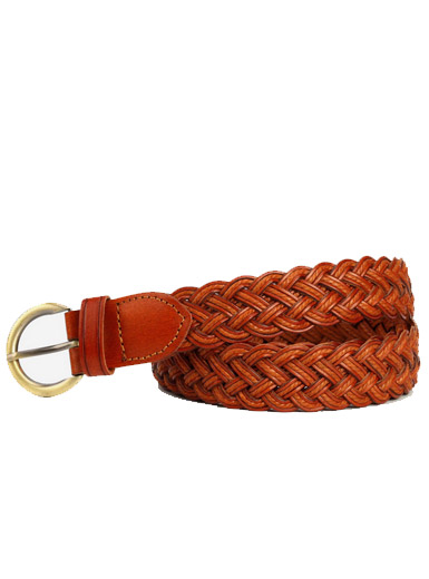 Double woven women's casual wild belt